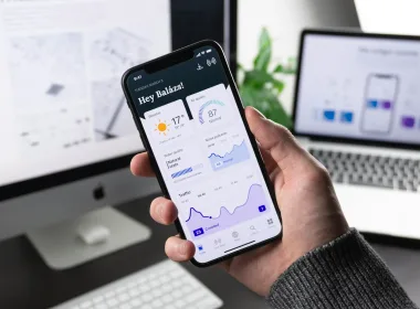 black Android smartphone